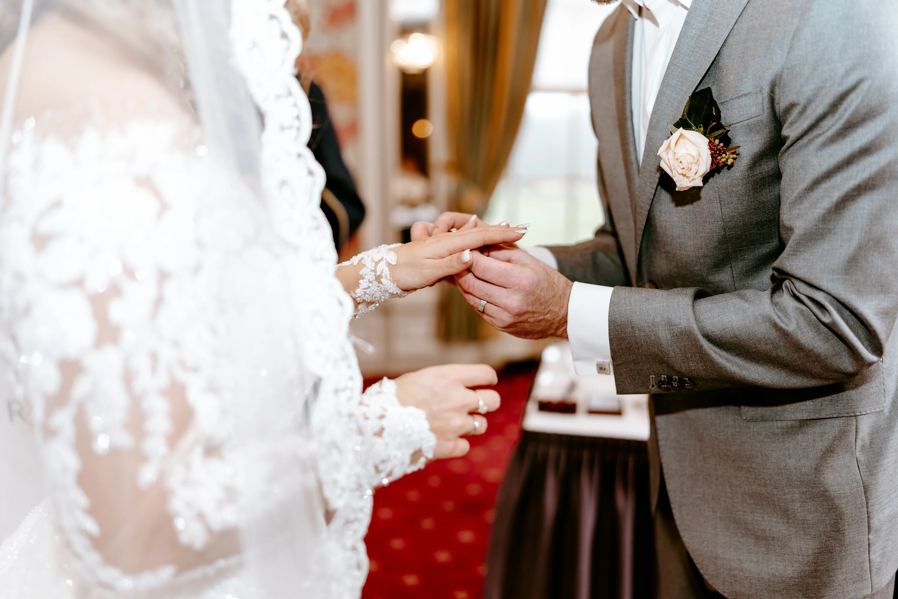 Banner wedding photo